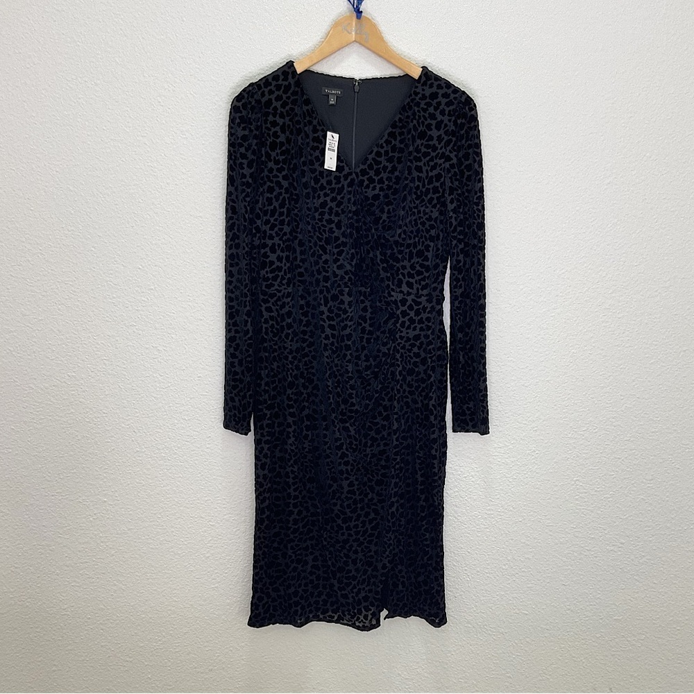 NWT Talbots Leopard Print Dress
